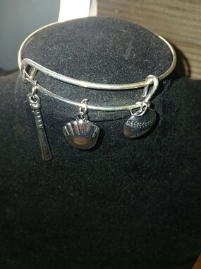 Softball Charm Bracelet